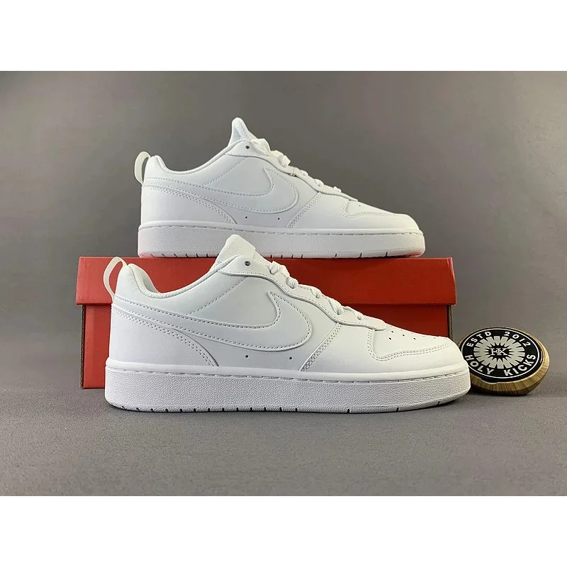 Nike Nike Court Borough Low White Sneakers White - 1