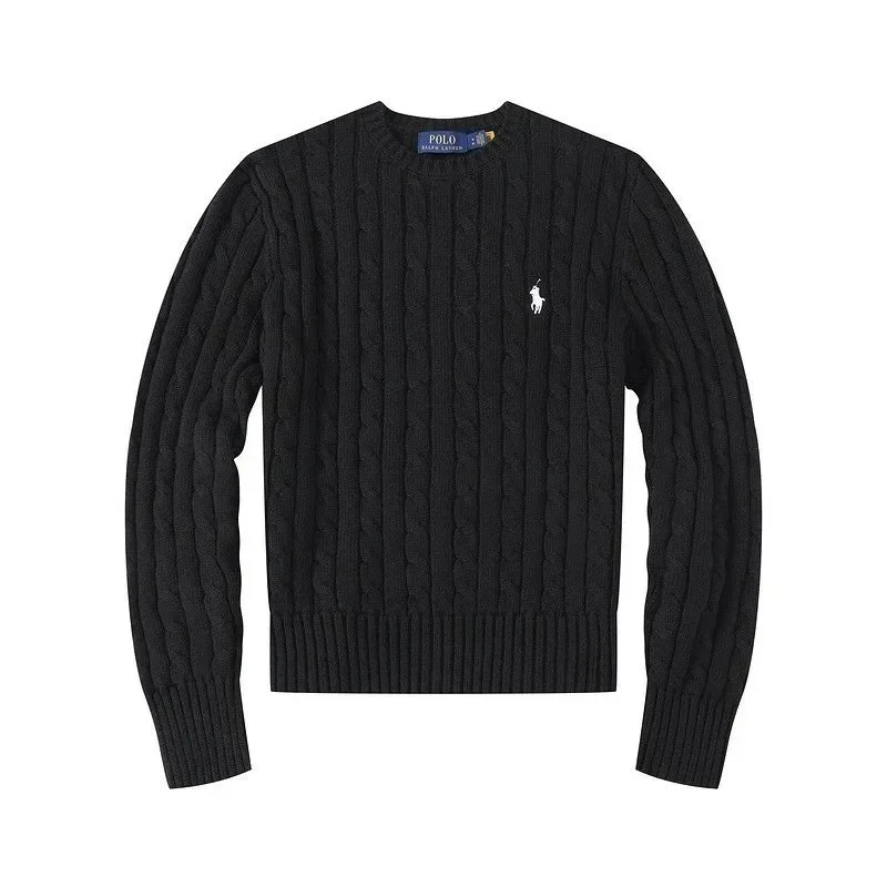 Polo Ralph Lauren Polo Ralph Lauren Cable Knit Sweater Black Black - 1