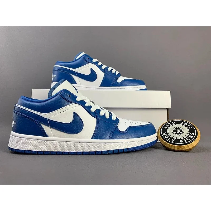 Nike Nike Air Jordan 1 Low Royal Blue/White Sneakers Blue - 1