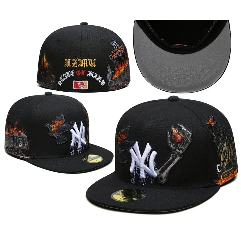 New Era New Era 59FIFTY Black/Grey NY Yankees Baseball Cap Black