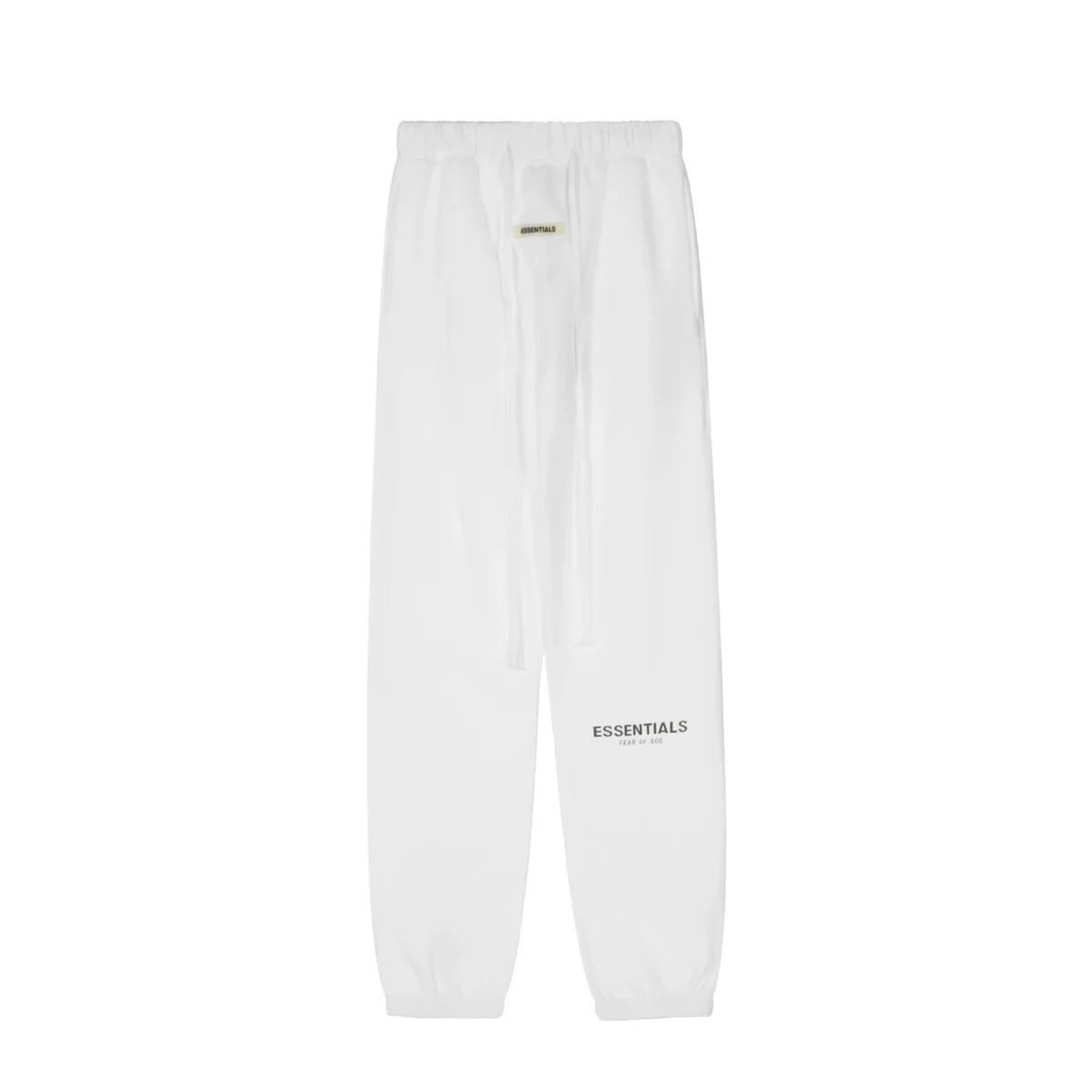 Fear of God Fear of God Essentials White Jogger Sweatpants White
