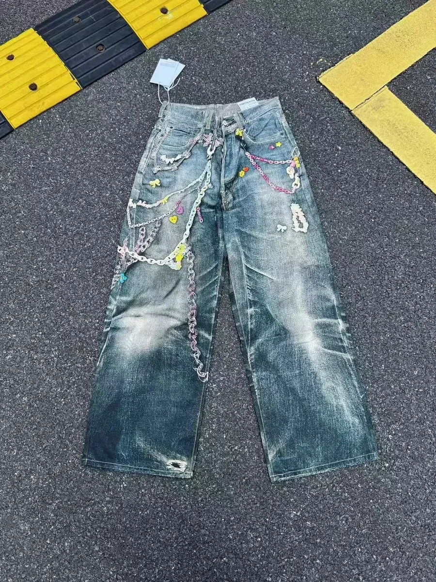 Other AC Candy Chain Embellished Jeans Blue - 1