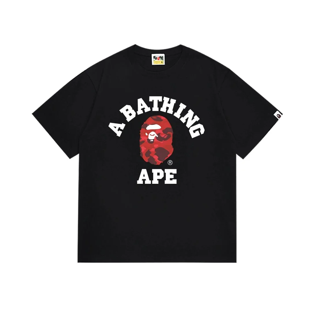 A Bathing Ape A Bathing Ape Black Arch Logo T-Shirt Black
