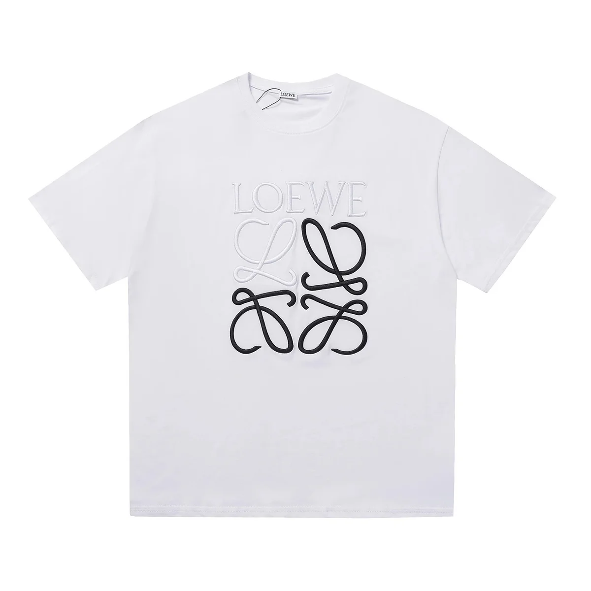 Loewe Loewe Anagram White T-Shirt White - 1