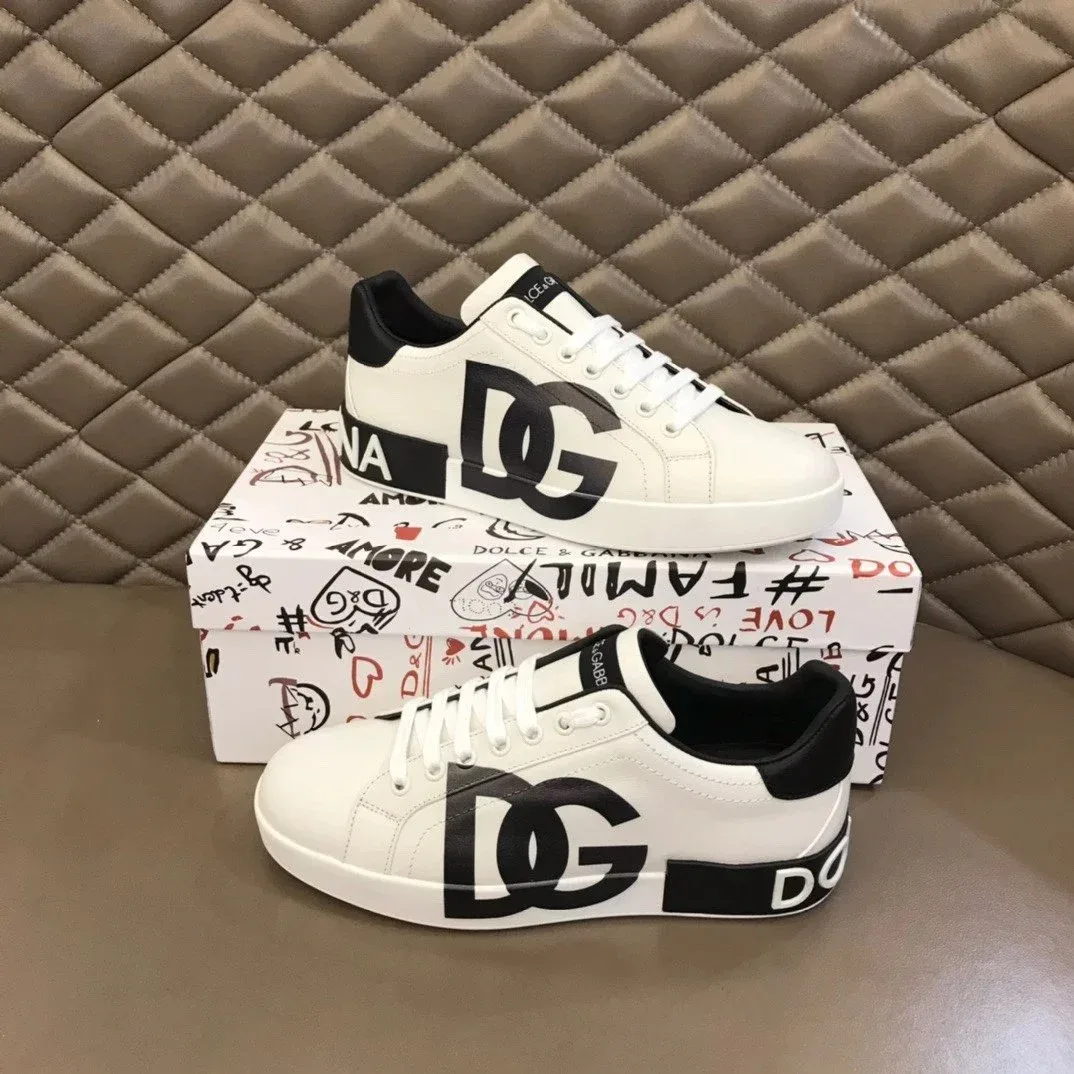 Dolce & Gabbana Dolce & Gabbana Classic Logo DG White/Black Sneakers White - 1