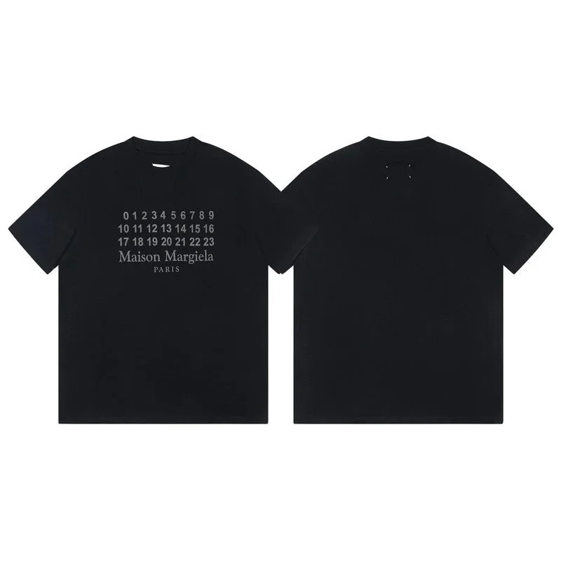 Maison Margiela Maison Margiela Replica Black T-Shirt Black