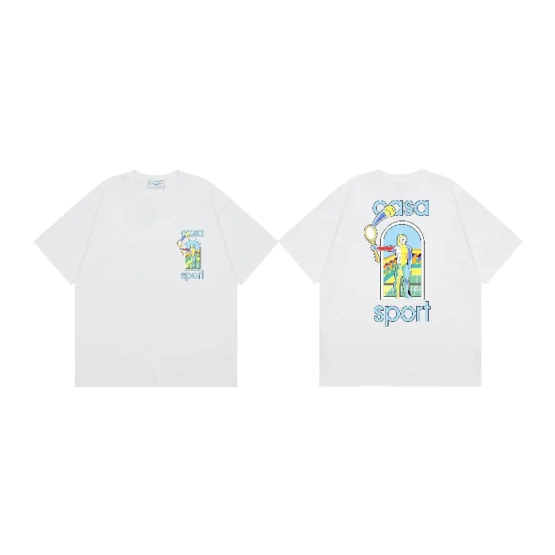 Other Casa Sport White Graphic T-Shirt White - 1