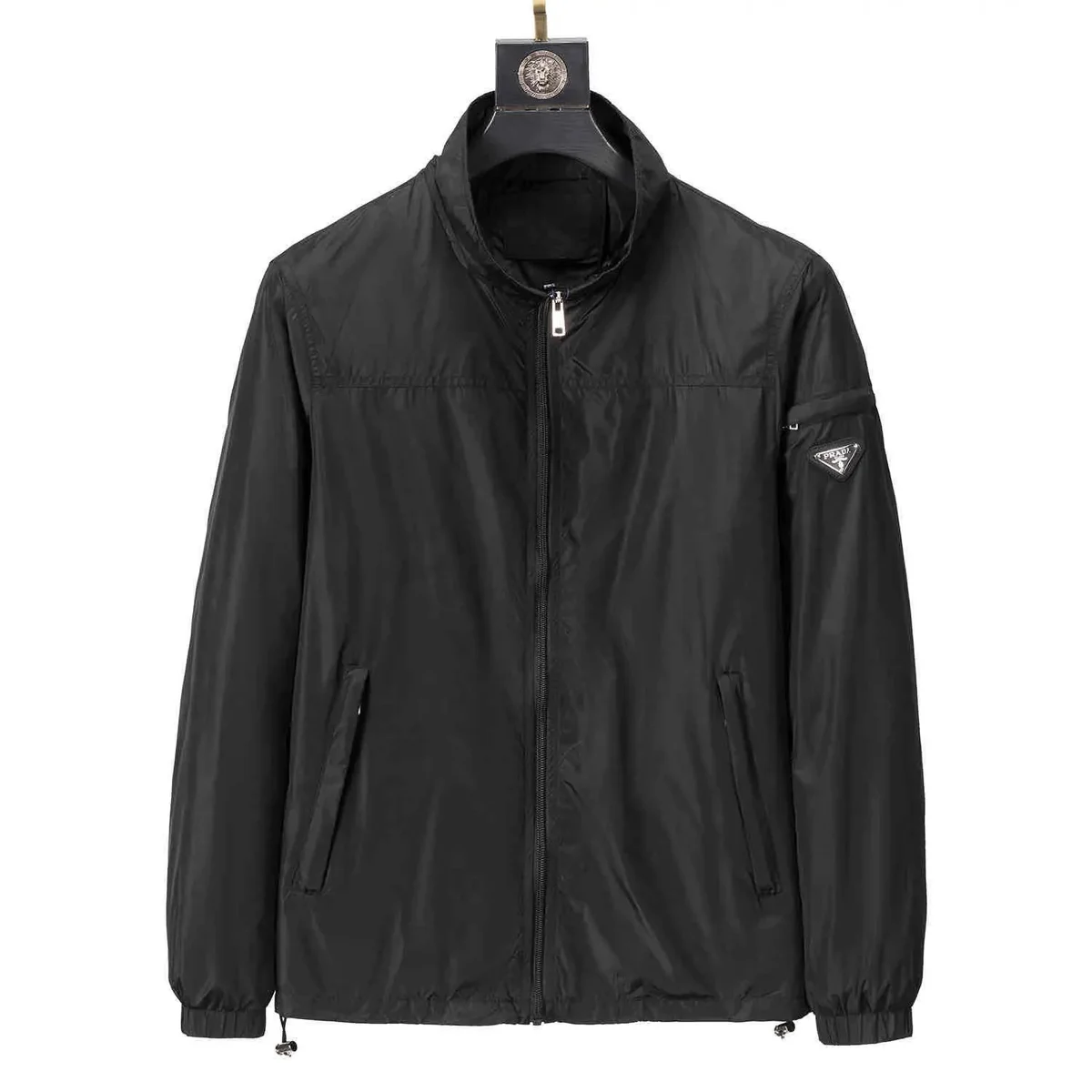 Prada Prada Re-Nylon Black Jacket Black