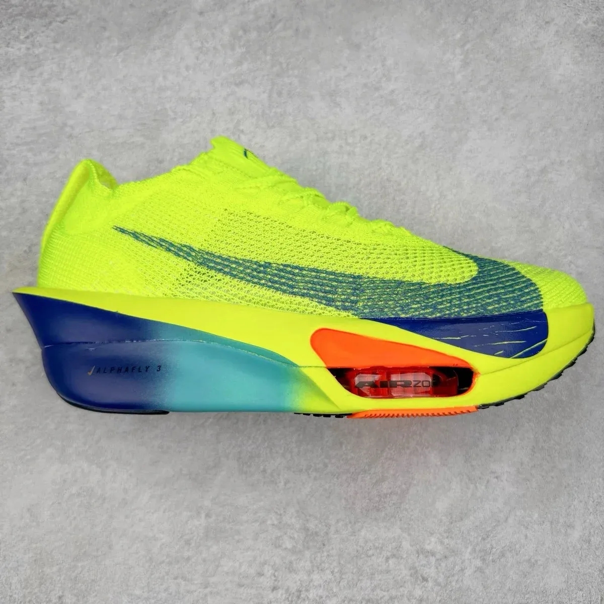 Nike Nike Alphafly 3 Volt Green Running Sneaker Green