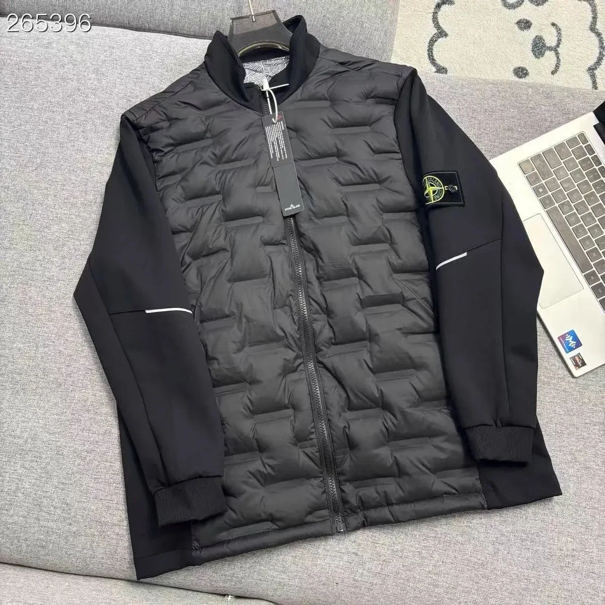 Stone Island Stone Island 68-15 Black Puffer Jacket Black