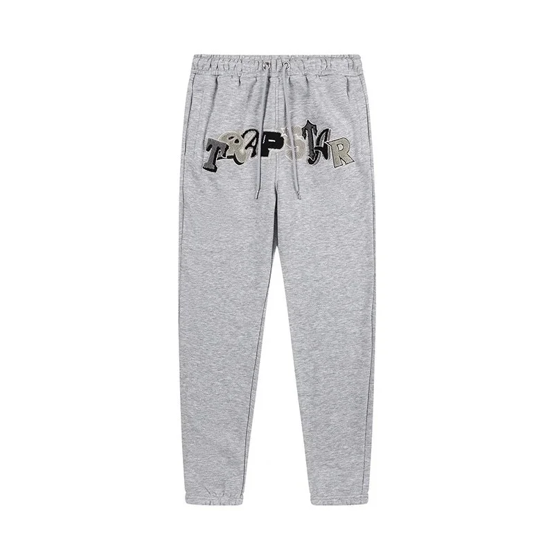 Trapstar Trapstar Heather Grey Sweatpants Grey - 1