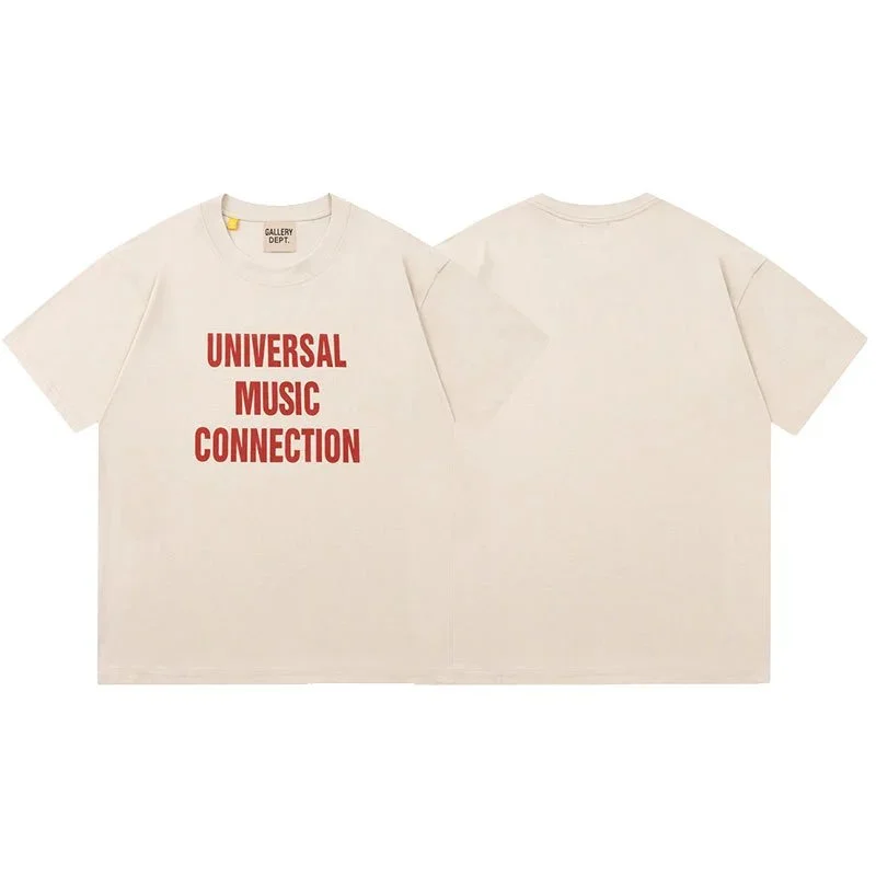 Gallery Dept. Gallery Dept. Universal Music Connection Beige T-Shirt Beige - 1
