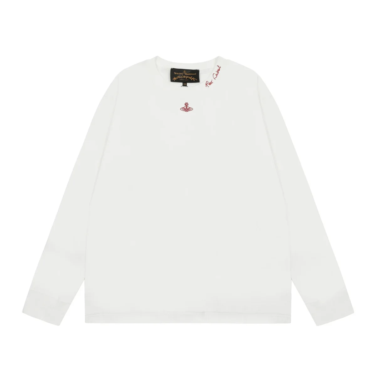 Vivienne Westwood Vivienne Westwood Orb White Long-Sleeve Shirt White
