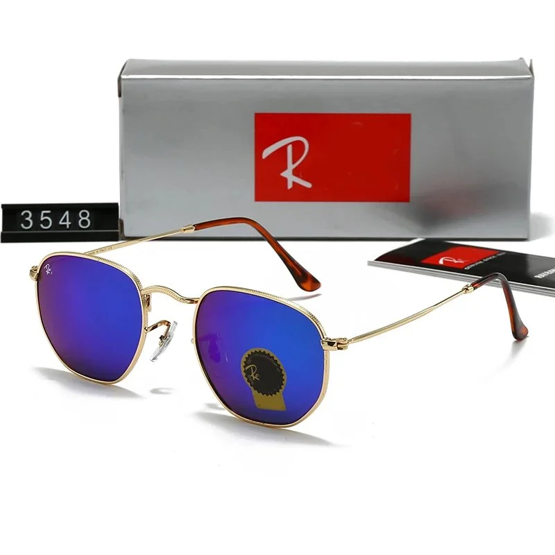 Ray-Ban Ray-Ban Iconic 3548 Blue Polarized Sunglasses Blue - 1