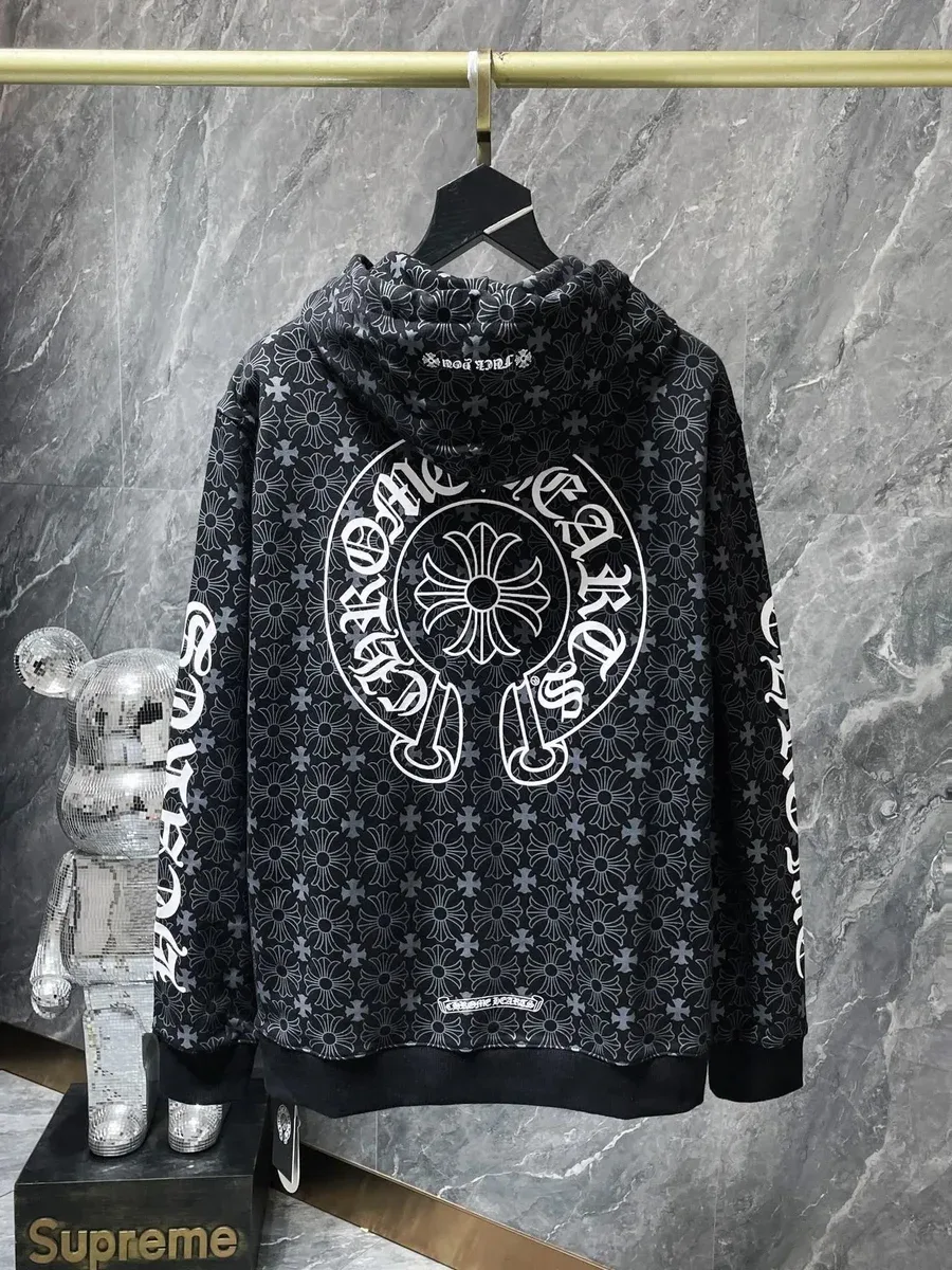 Chrome Hearts Chrome Hearts CH Cross Hoodie Black Black - 1