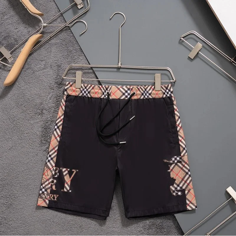 Burberry Burberry Classic Check Shorts Black Black - 1