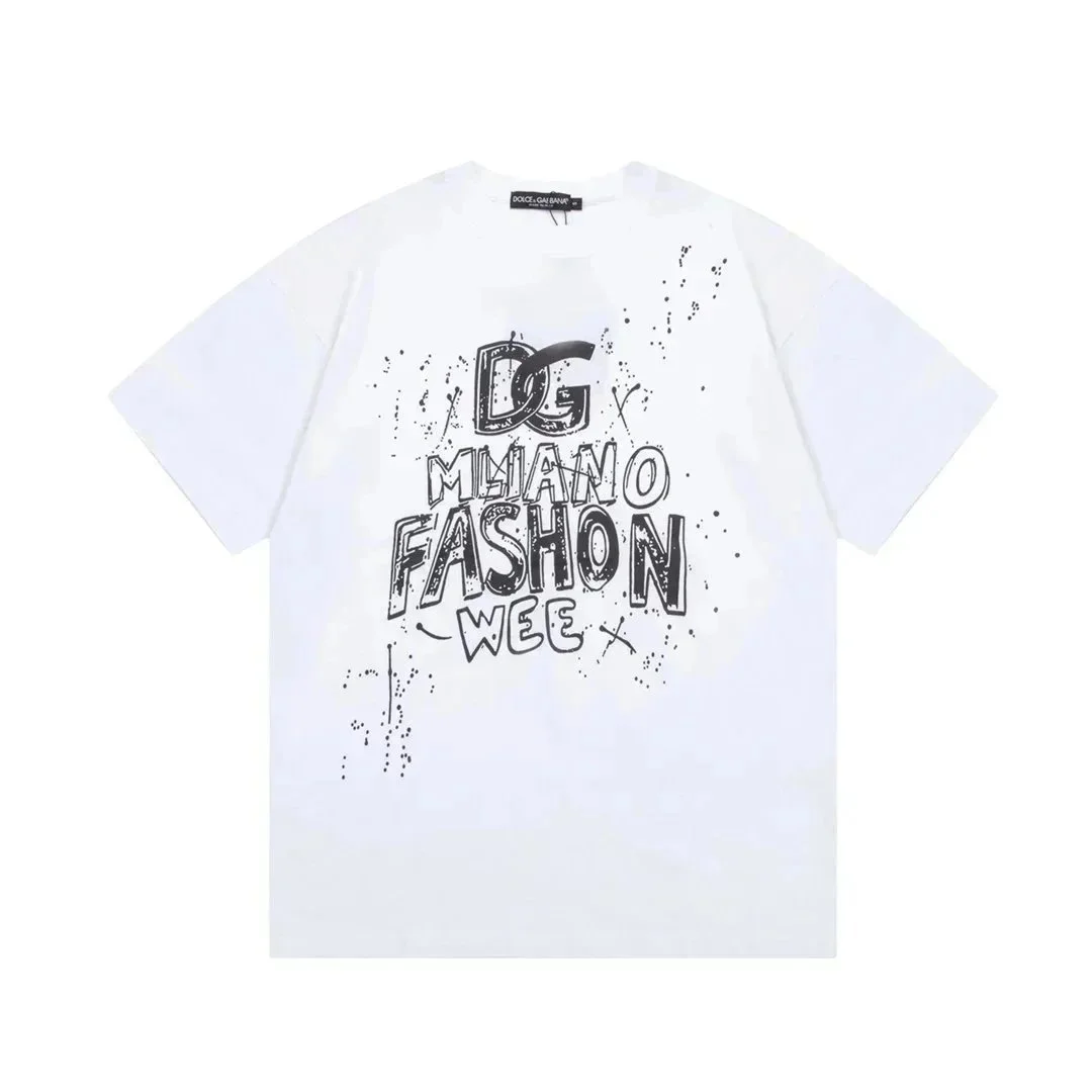 Dolce & Gabbana Dolce & Gabbana DG Fashion Week White T-Shirt White - 1
