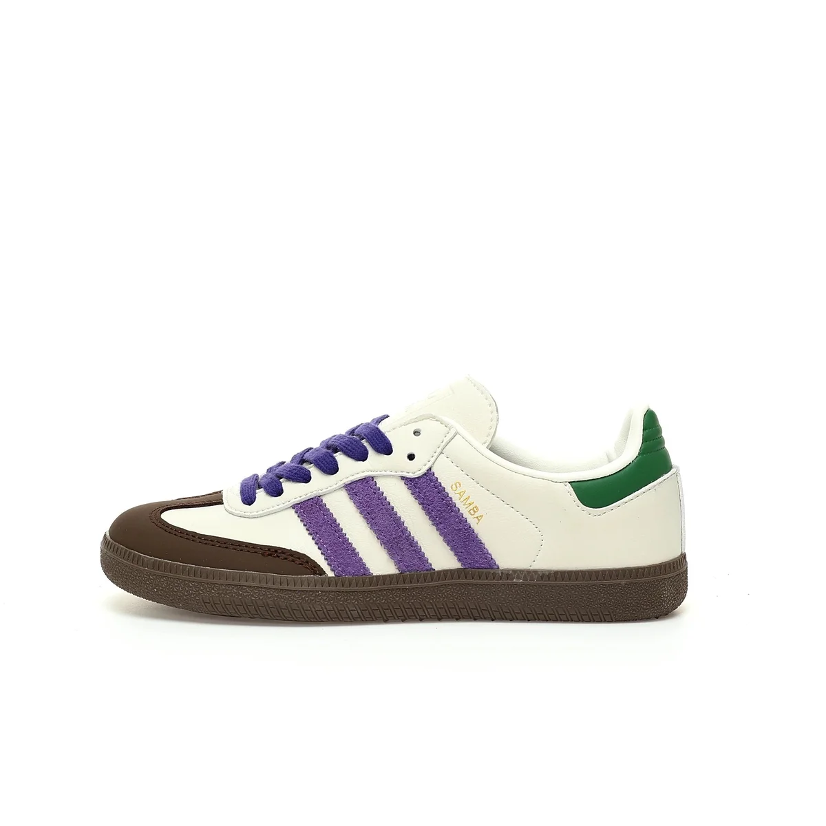 Adidas Adidas Samba Purple Green Brown Sneakers Purple - 1