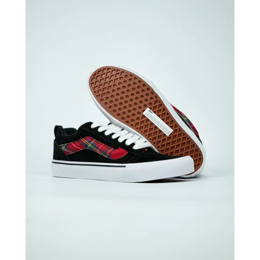 Vans Vans Old Skool Tartan Black & Red Sneakers Black - 1