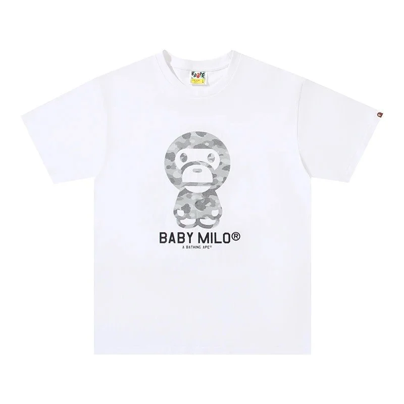 A Bathing Ape A Bathing Ape Baby Milo White T-Shirt White - 1