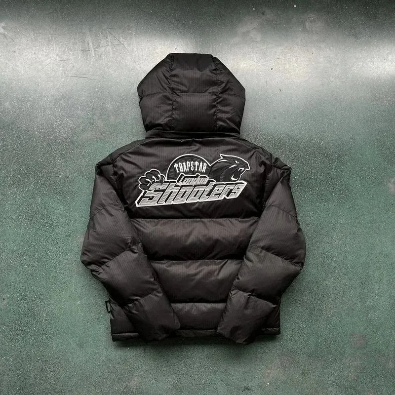Trapstar Trapstar Shooters Black Puffer Jacket Black - 1