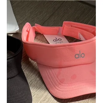 Alo Yoga Alo Yoga Coral Pink Visor Pink - 1