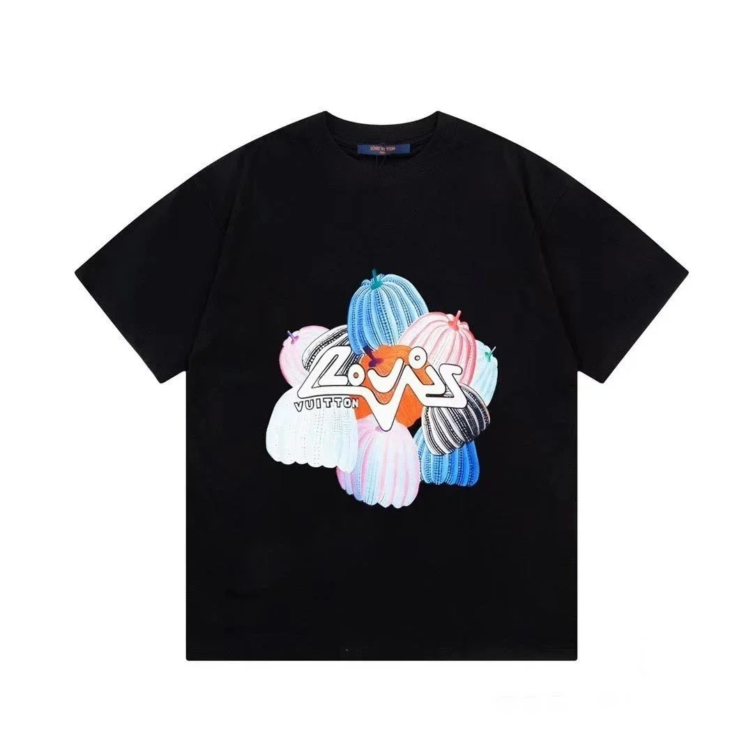 Louis Vuitton Louis Vuitton Cactus Print Black T-Shirt Black