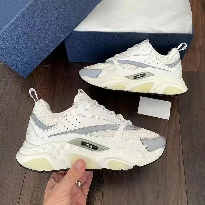 Dior Dior B23 White/Grey Chunky Sneakers White