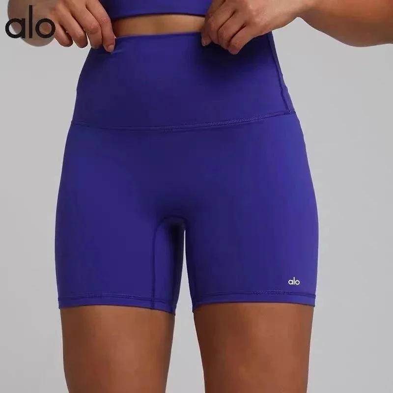 Alo Yoga Alo Solid Bike Shorts宝石蓝 Blue - 1