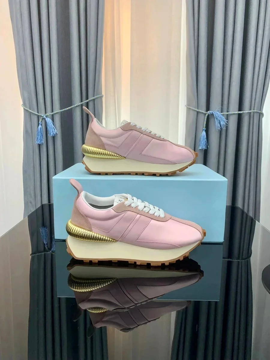 Other Unknown Brand Pink Gold Accents Sneakers Pink - 1
