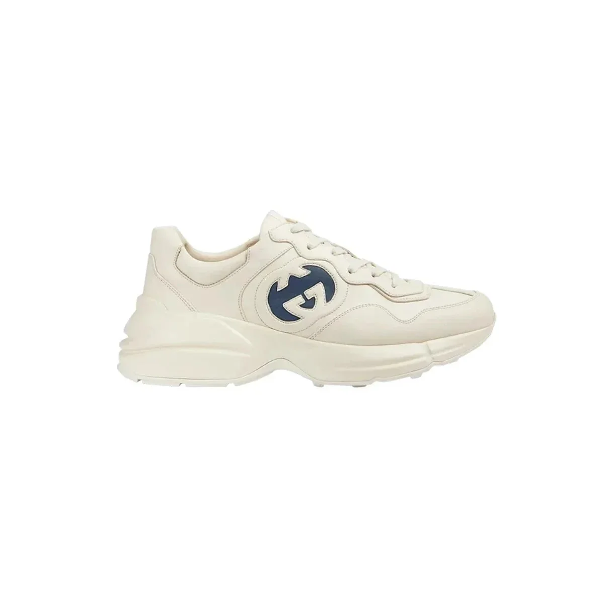 Gucci Gucci Interlocking G Sneaker Cream/Blue Cream