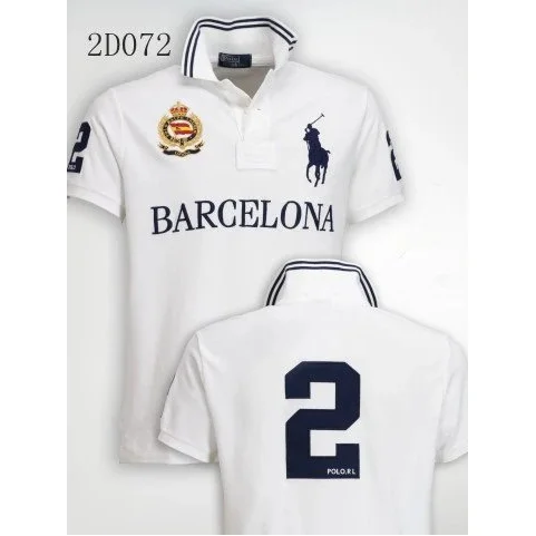 Polo Ralph Lauren Polo Ralph Lauren Classic Logo Barcelona White Polo Shirt White - 1