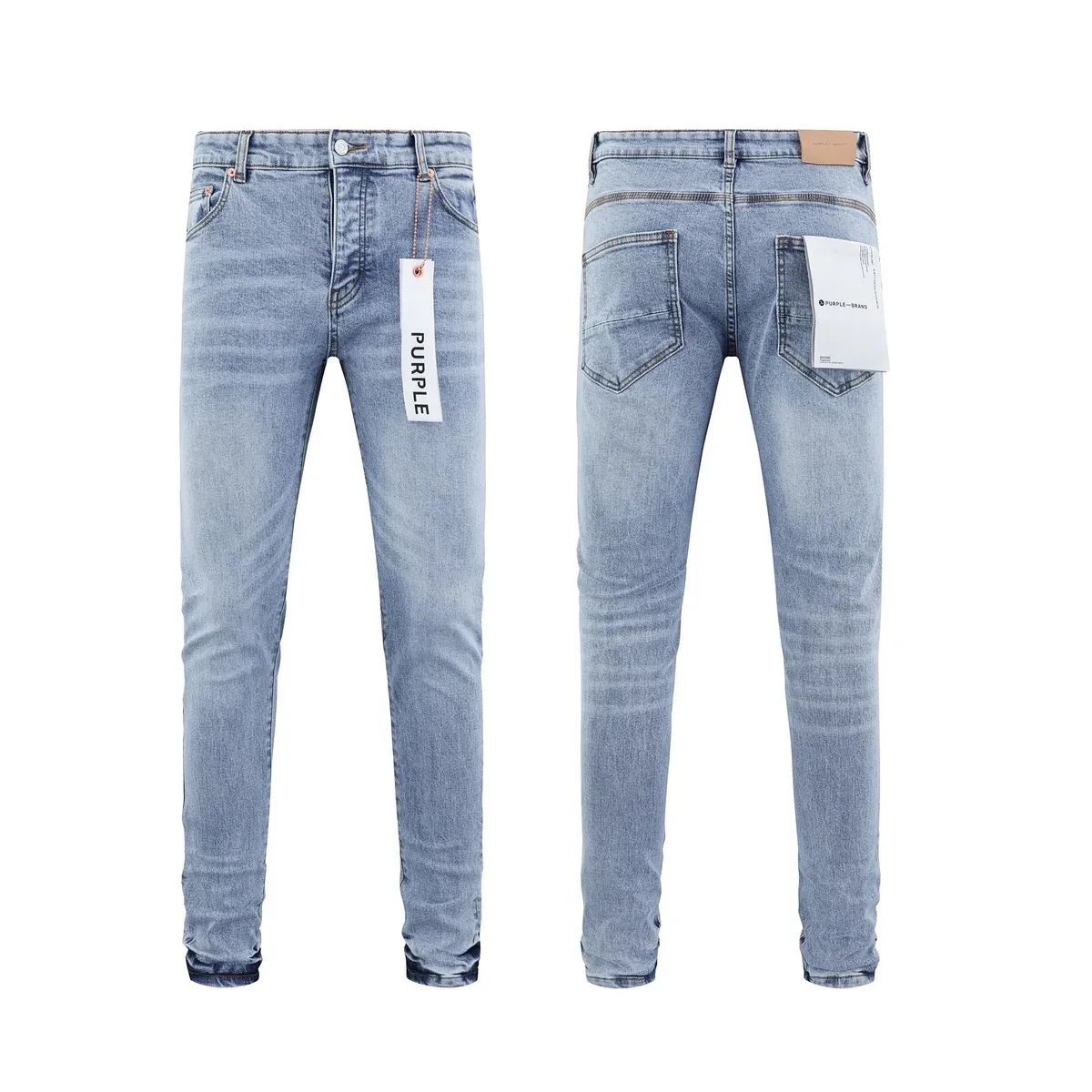 Purple Brand Purple Brand P001 Light Blue Jeans Blue - 1
