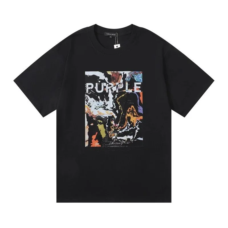 Purple Brand Purple Brand P001 Triple Black T-Shirt Black - 1