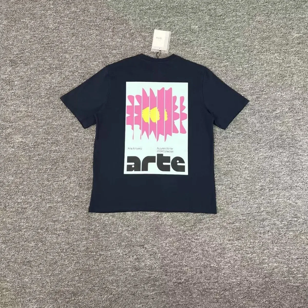 Other ART-207藏青色 Arte Antwerp T-Shirt Navy - 1