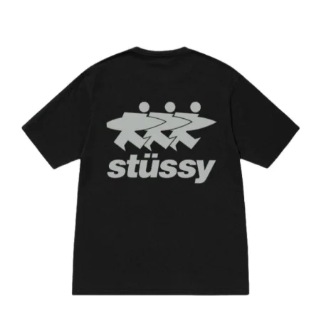 Stussy Stüssy Stüssy Black T-Shirt Black - 1