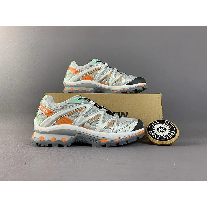 Salomon Salomon XT-6 Silver/Orange/Mint Sneakers Silver