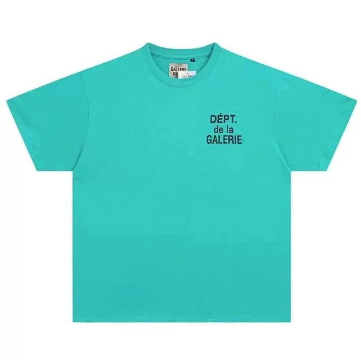 Gallery Dept. Gallery Dept. Dépt. de la Galerie Turquoise T-Shirt Blue - 1