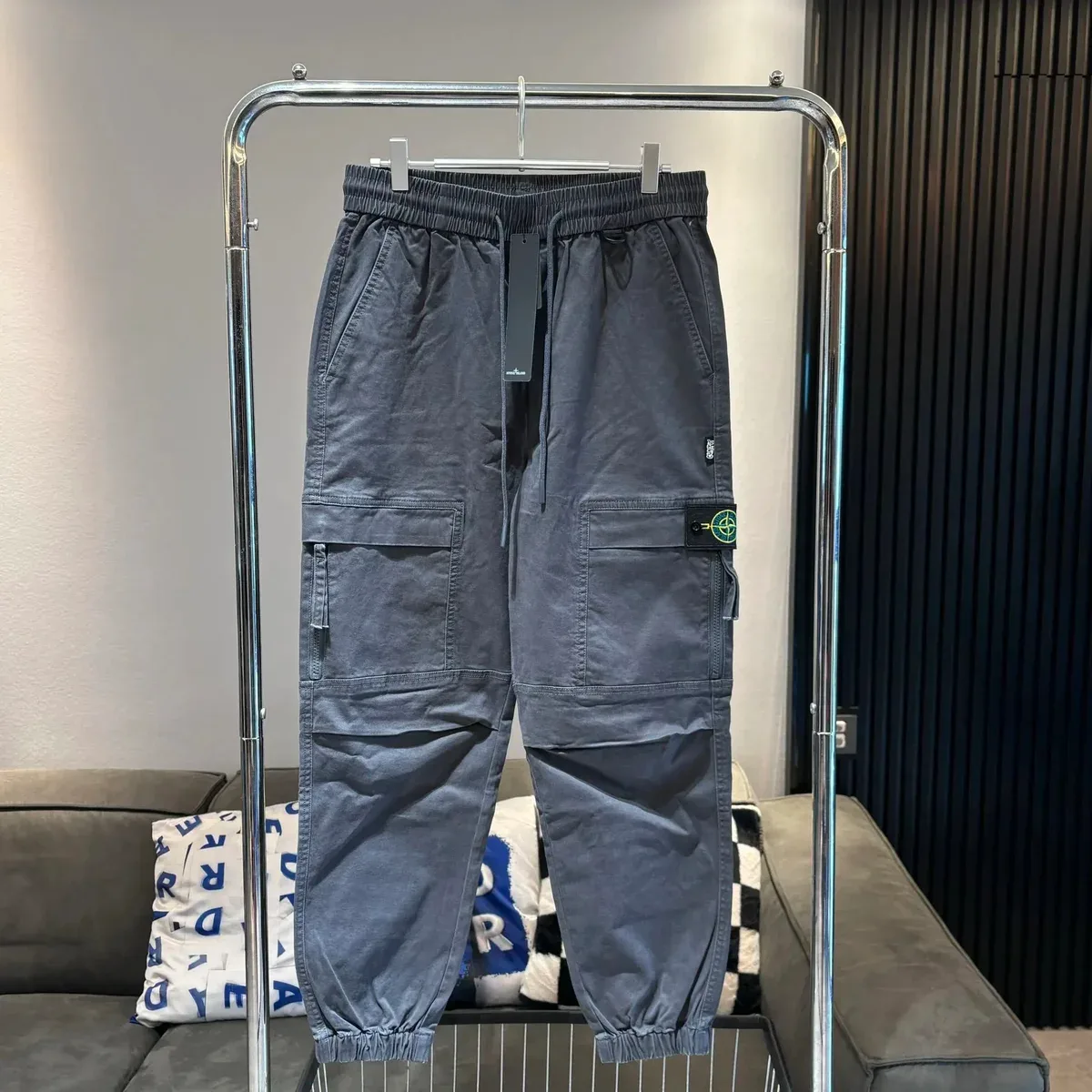Stone Island Stone Island Shadow Project H-2 Grey Cargo Pants Grey