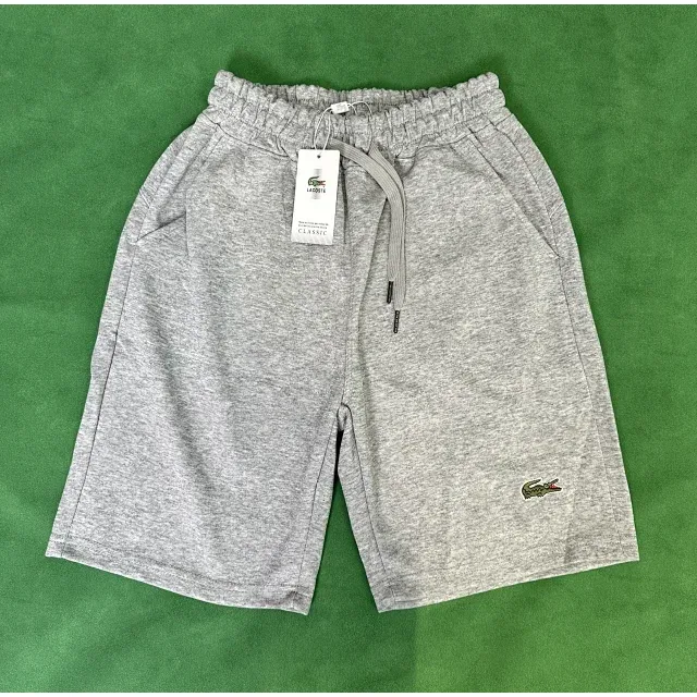 Lacoste Lacoste Classic Crocodile Grey Shorts Grey - 1