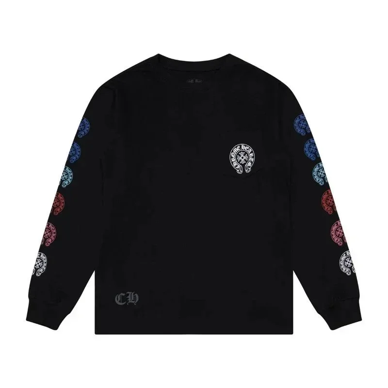 Chrome Hearts Chrome Hearts Cemetery Cross Black Long-Sleeve T-Shirt Black