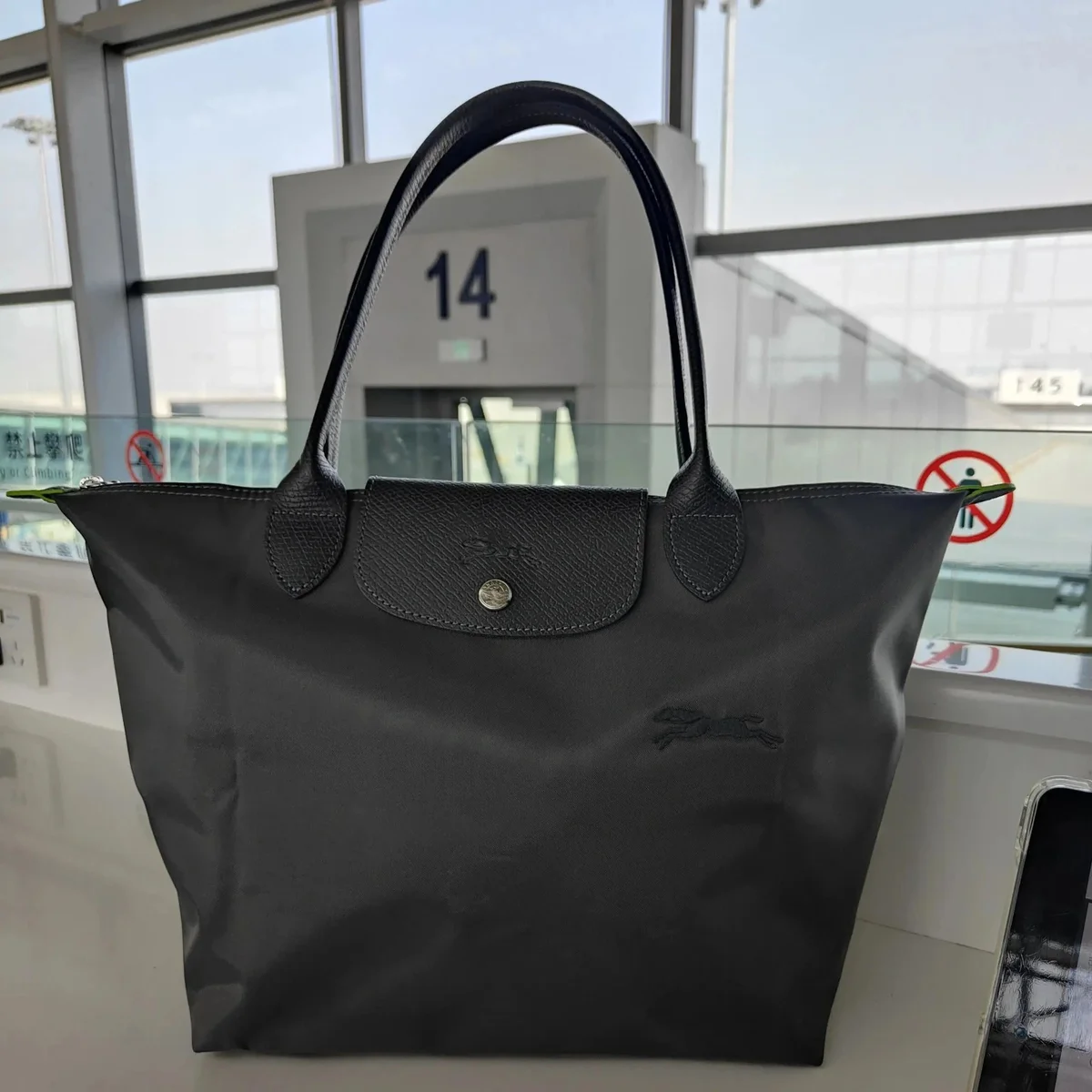 Longchamp Longchamp Le Pliage Tote Bag Eco Black Black - 1