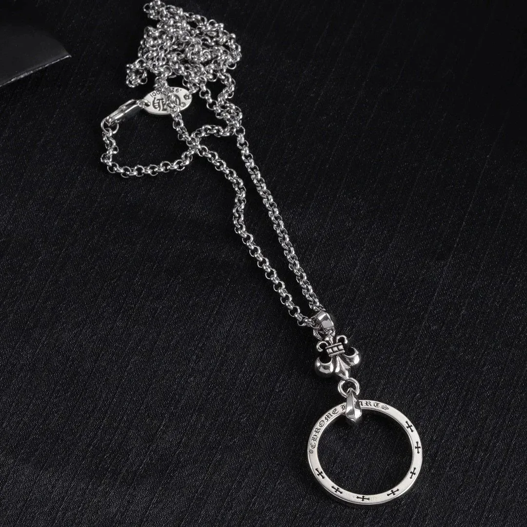 Chrome Hearts Chrome Hearts CH Cross Pendant Necklace Silver Jewelry Silver - 1