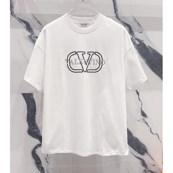 Valentino Valentino VLTN Logo White T-Shirt White - 1