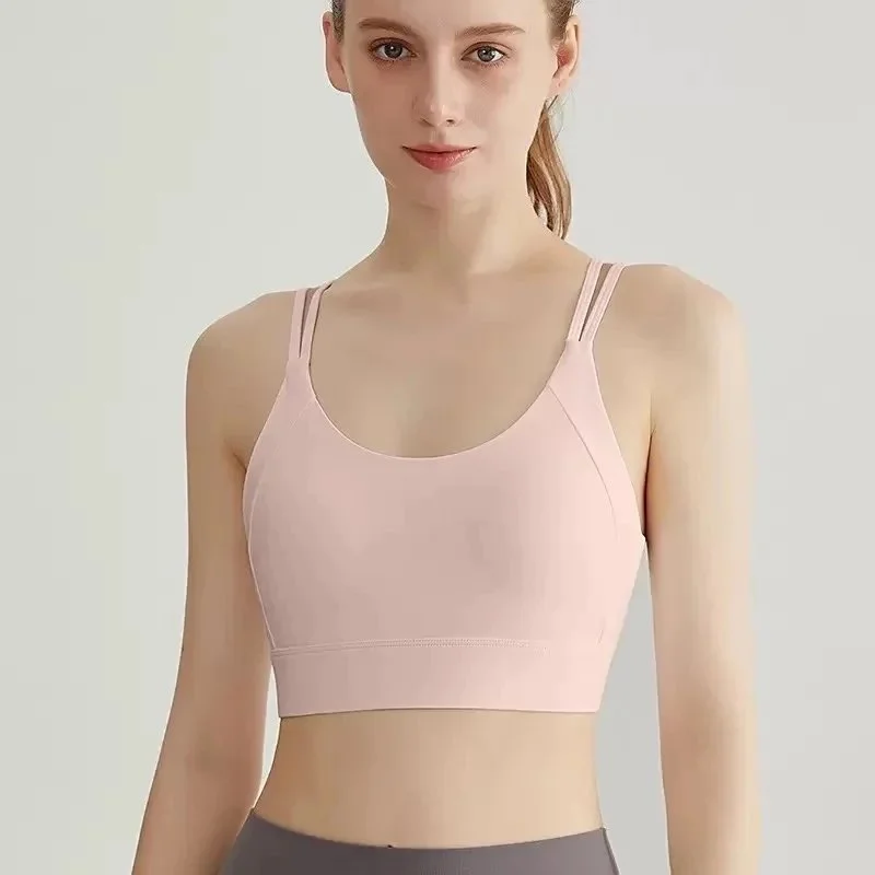Other Sports Bra in藕粉 Color - Women's Underwear Pink - 1