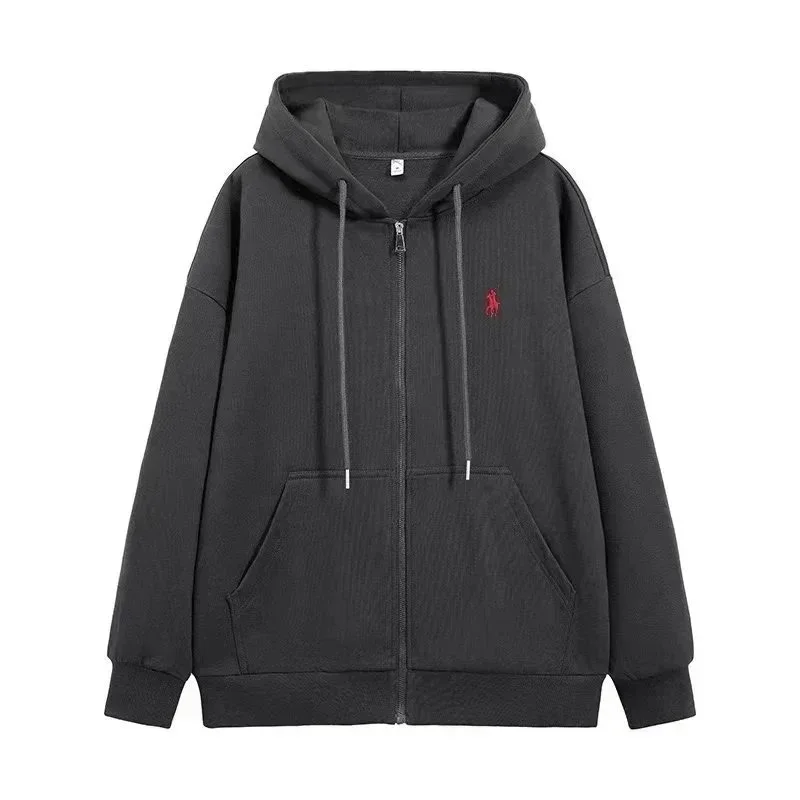 Polo Ralph Lauren Polo Ralph Lauren QS21 Black Zip-Up Hoodie Black - 1