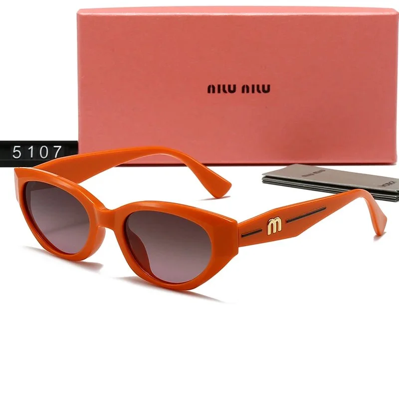Miu Miu Miu Miu 5107-B Orange Cat-Eye Sunglasses Orange - 1