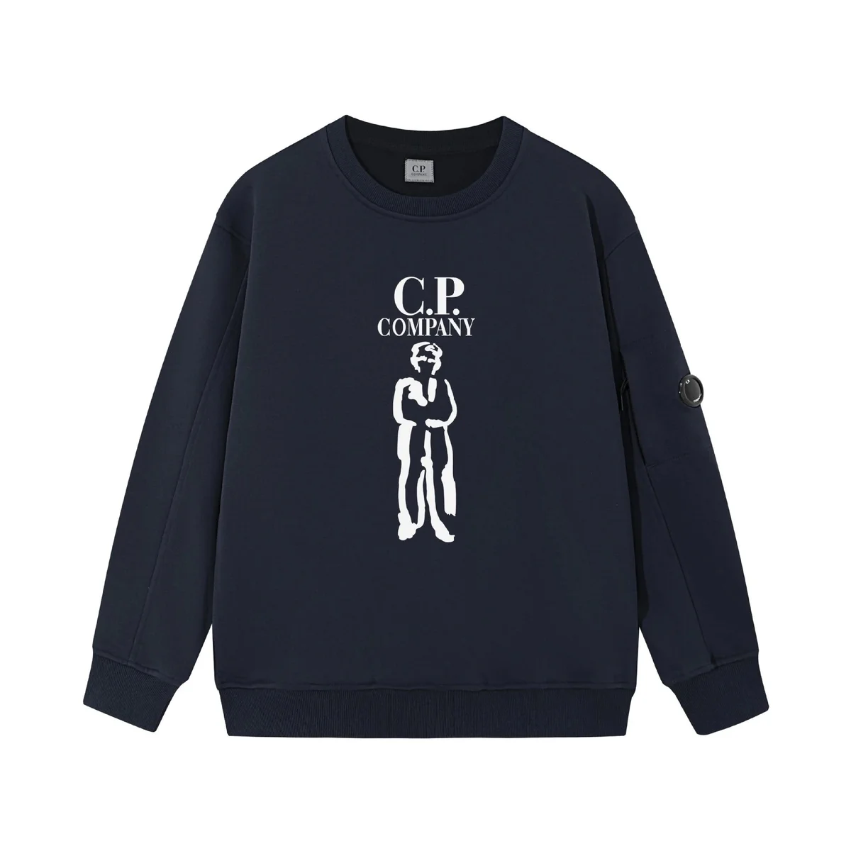 CP Company CP Company Graphic Sweatshirt Navy Navy - 1