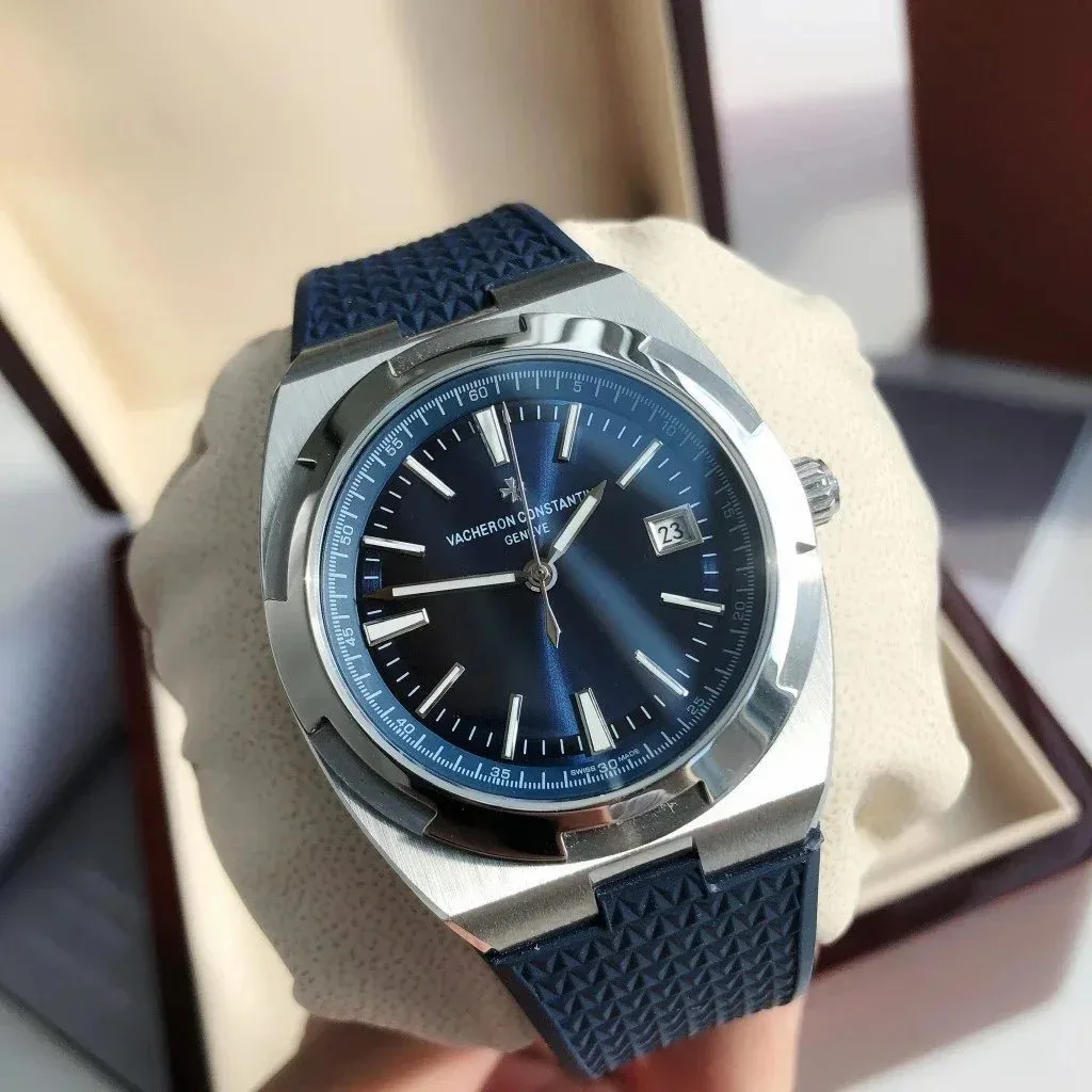 Vacheron Constantin Vacheron Constantin Blue Dial Stainless Steel Watch Blue - 1