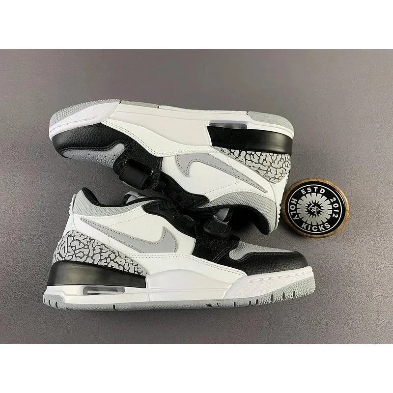 Nike Nike Air Jordan Legacy Low 'Black Cement' Sneakers Black - 1